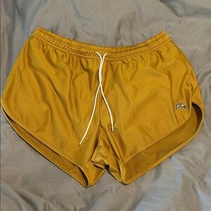 Tracksmith Men’s Mustard Athletic Shorts
